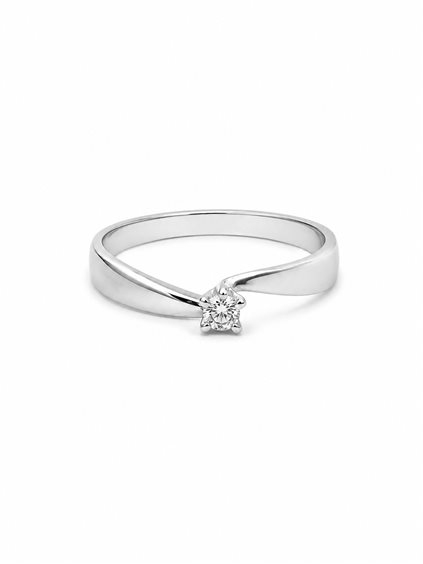 Anello Recarlo Donna in Oro Diamante 0.07 Ct XB 287/007 - XB 287/007